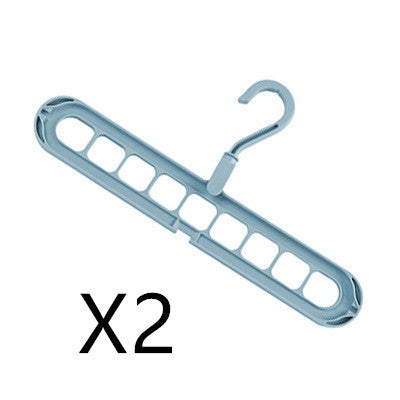 9-hole Clothes Hanger Organizer Space Saving