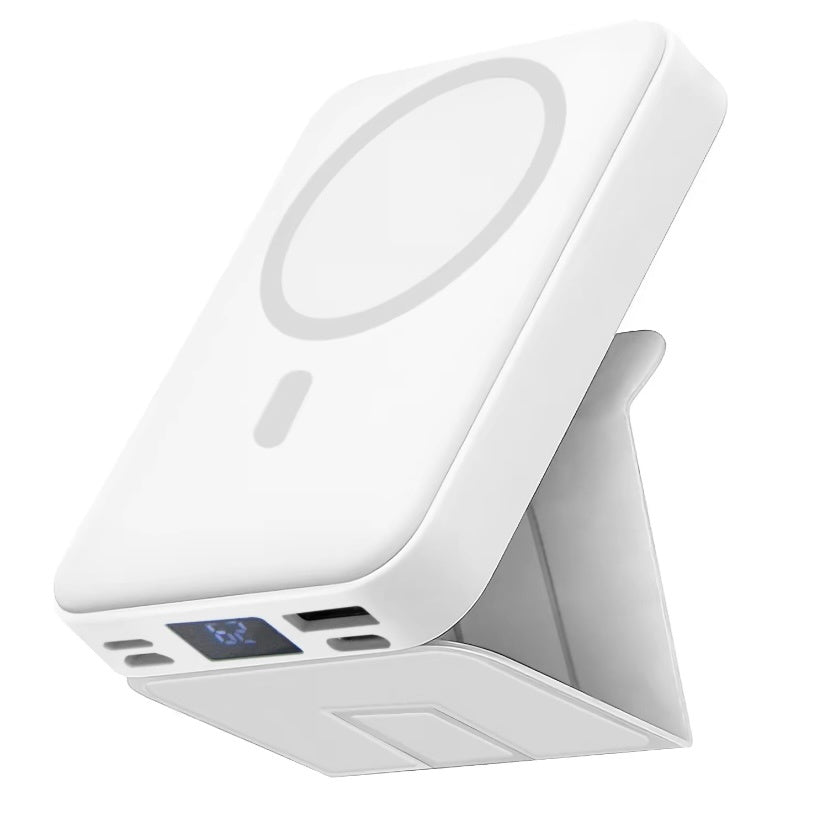 MagSafe Power Bank 10000mAh – Wireless & USB-C Fast Charging 22.5W with LED Display, Compatible with iPhone 16/15/14/13/12