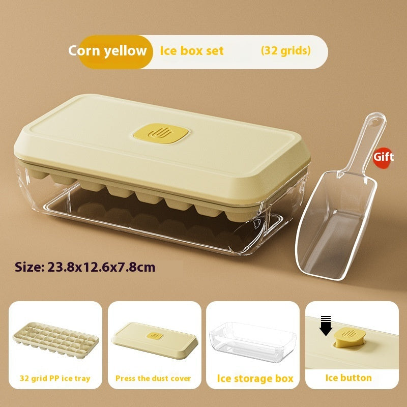 32 Grid Silicone Ice Cube Tray
