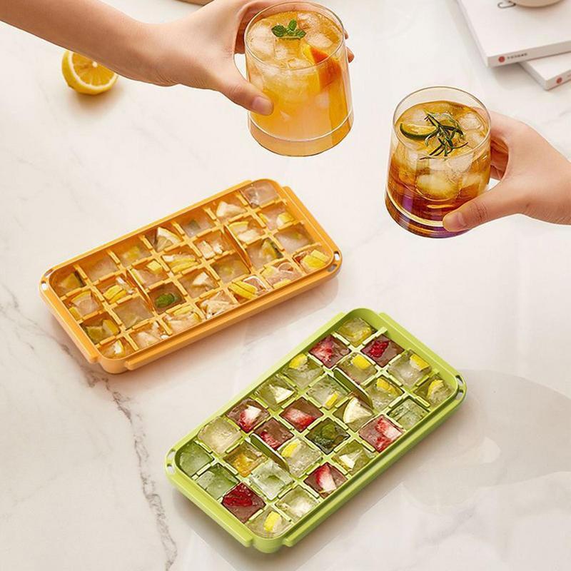 28 56 Grids Reusable Ice Mold Ice Cubes Tray