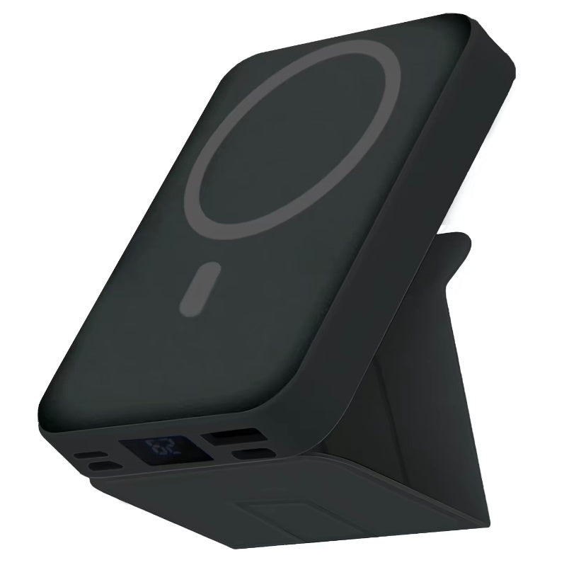 MagSafe Power Bank 10000mAh – Wireless & USB-C Fast Charging 22.5W with LED Display, Compatible with iPhone 16/15/14/13/12