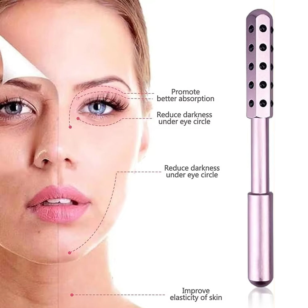 Massagetick Facial Roller Face Lift Bar Anti Wrinkle Facial Massager