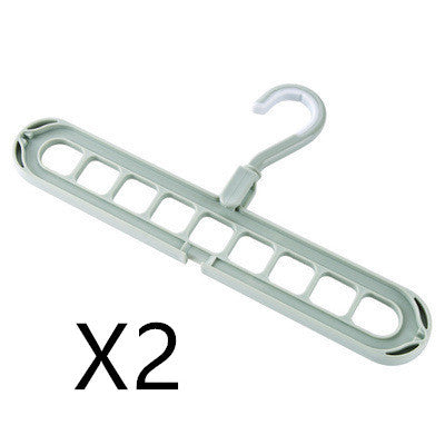 9-hole Clothes Hanger Organizer Space Saving