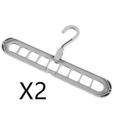 9-hole Clothes Hanger Organizer Space Saving