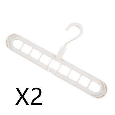 9-hole Clothes Hanger Organizer Space Saving