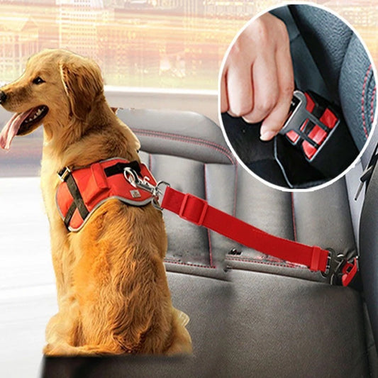 Adjustable Cat or Dog Car Seat Belt