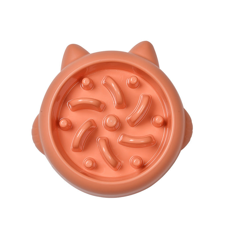 Pet Dog Cat Slow Feeder Bowls Anti Choking Slow Feeder