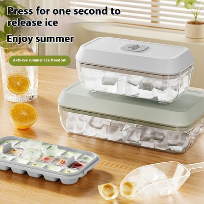 32 Grid Silicone Ice Cube Tray