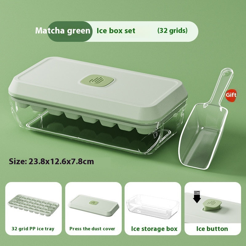 32 Grid Silicone Ice Cube Tray
