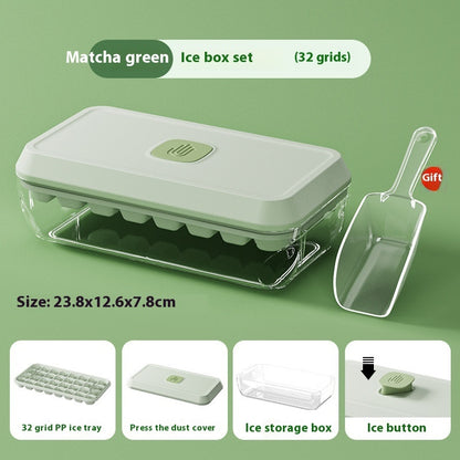 32 Grid Silicone Ice Cube Tray