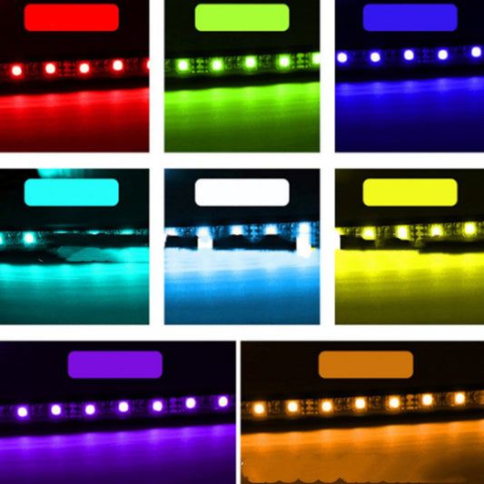 Car Interior LED Ambient  RGB Colorful Voice-activated Sensor