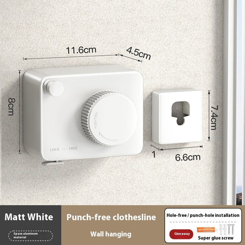 Wall Hanging Laundry Line Household Wire