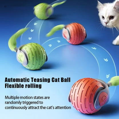 New Interactive Cat Toys Ball Auto Electric Rolling Ball