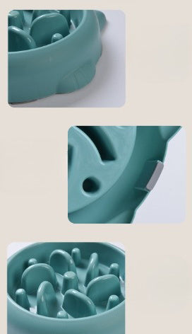 Pet Dog Cat Slow Feeder Bowls Anti Choking Slow Feeder