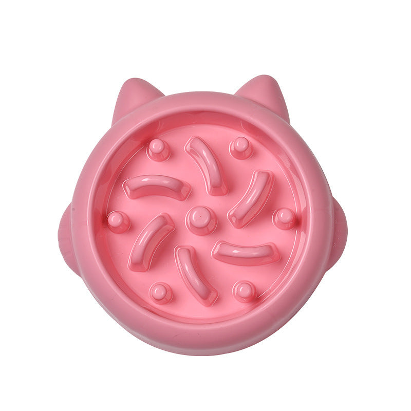 Pet Dog Cat Slow Feeder Bowls Anti Choking Slow Feeder