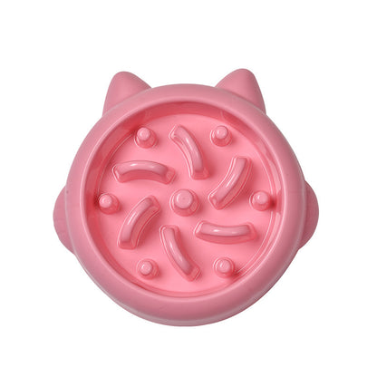 Pet Dog Cat Slow Feeder Bowls Anti Choking Slow Feeder