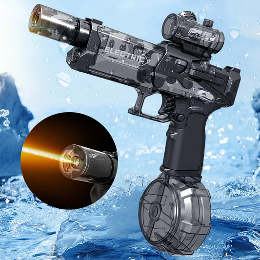 Rechargeable USB water gun — no batteries needed! 🔋💧